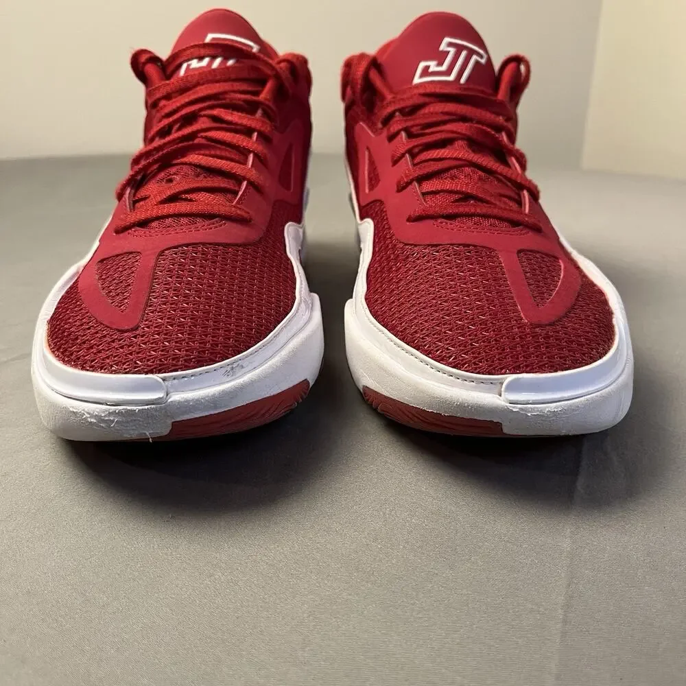 Jordan Tatum 1 TB University Red 10.5 Basketball Volleyball Shoes Deuces Sneaker